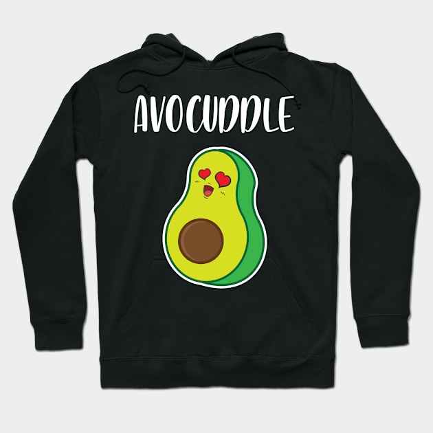 20200611 Avocado Couples Lets Avocuddle2 Hoodie by Hasibit